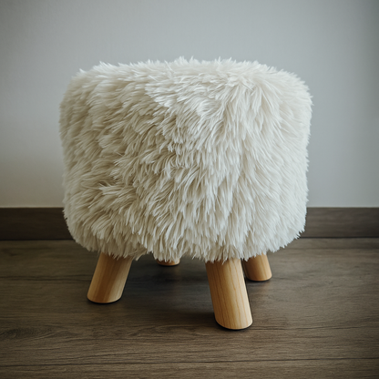 Puff Acolchado Asiento/Apoya pies Variedad de colores