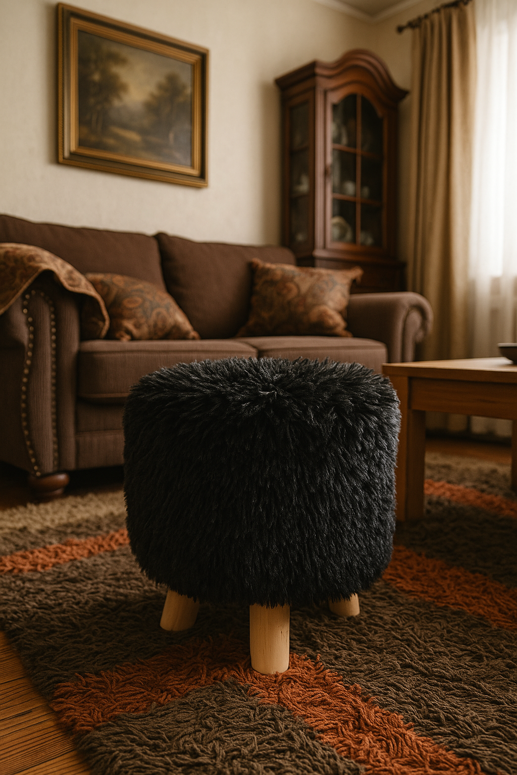 Puff Acolchado Asiento/Apoya pies Variedad de colores