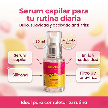 Cuidado Capilar Bubbaluu Tutti Frutti 🍬: Argán + Keratina para una Regeneración Profunda
